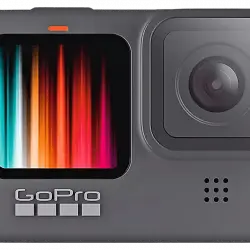 Cámara deportiva - GoPro Hero 9 Black, Vídeo 5k30, 20MP HDR, Slo-Mo x8, Sumergible 10m, HyperSmooth 3.0, Negro