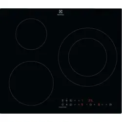 Electrolux Placa De Inducción 60cm 3 Fuegos 7350w Negra - Mit60336c