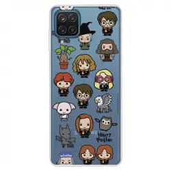 Funda Oficial de Harry Potter Personajes Iconos para Samsung Galaxy A12