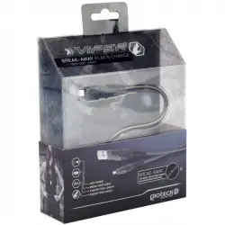 Gioteck Viper Cable Carga y Juega 2m para PS4 y Xbox One