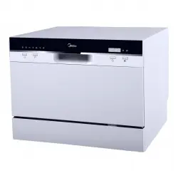 Midea - Lavavajillas Compacto 6 Servicios, 55 Cm - MTD55S101W-ES