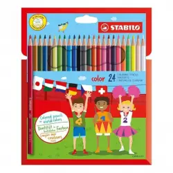 STABILO Caja 24 Lápices de Colores