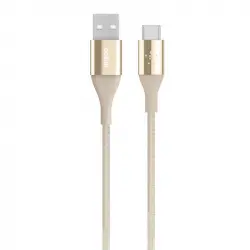 Belkin Cable MIXIT DuraTek de USB-C a USB-A 1.2m Dorado