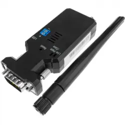 Bematik - Adaptador Inalámbrico Bluetooth A Serie Rs232 Dte Dce Db9 V5 Ble Compatible Con Lector Beacon Bl03100