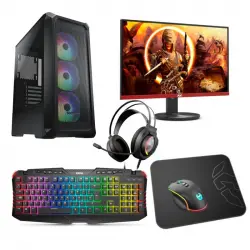 Epical-Q Pack GPlus12 Intel Core i5-12400F/16GB/1TB SSD/GTX 1650 + Monitor 23.6" 144Hz + Combo Gaming