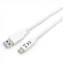 Equip Cable USB 3.2 a USB-C 5G Macho/Macho 1m Blanco