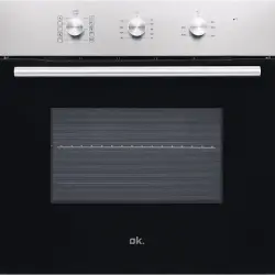 Horno - OK. OBO 311-1 A, Multifunción, Esmalte fácil de limpiar, 70 l , 63 cm, 9 programas + ECO, Inox