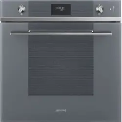 Horno Smeg Sop6101s2s Plata Vapor Pirolitico