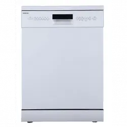 Lavavajillas - Infiniton DIW-6115B3, Carga frontal, 14 cubiertos, 11 l, 6 programas, 47 dB, Blanco