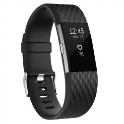 OcioDual Correa TPU Negra para Fit Bit Charge 2 Talla L