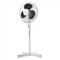 Taurus Greco 16C Ventilador de Pie Cruzado 40W Blanco