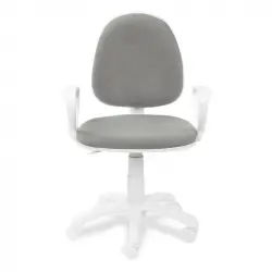 Abecedario Dolphin Silla Oficina Blanca/Gris