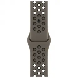 Apple - Correa Nike Sport Gris Olivo/negra Para Watch De 41 Mm