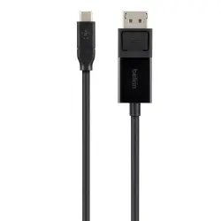 Cable Belkin USB-C a DisplayPort Negro 1.8 m