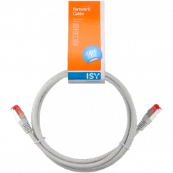 Cable de red - ISY IPC-6015-1, Cat-6, S/FTP, 1.5 m, 10 Gbit / s, 250 MHz, Blanco