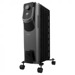 Cecotec ReadyWarm 7000 Space 360º Black Radiador de Aceite 7 Módulos 1500W