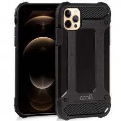 Cool Funda Hard Case Negra para iPhone 12 Pro Max