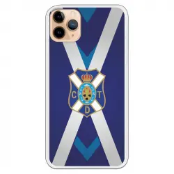 Funda Para Iphone 11 Pro Max Del Tenerife Escudo 2 Equipación - Licencia Oficial Cd Tenerife