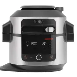 NINJA - Olla Eléctrica Multifunción OL550EU Foodi 6L Smartlid Multi Cooker