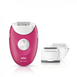 Braun Silk-épil 3 3-410 Depiladora con 3 Accesorios