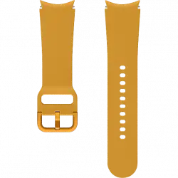 Correa - Samsung Sport Band, Para Galaxy Watch 4, S/M, 20 mm, Fluoroelastómero, Mostaza