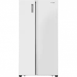 Frigorífico americano - Hisense RS677N4AWF, No Frost Plus, 178.60 cm, 519 l, Blanco