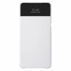 Funda Samsung Galaxy A72 Tarjetero Delgada Original Flip Wallet Blanco