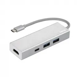 Hama Hub USB-3.1Type-C con HDMI Aluminio