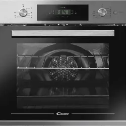 Horno - Candy Smart Steam FCTS815XL, 70l, Multifunción, Limpieza Aquactiva, 60cm, Vapor, Wi-Fi, Temporizador, Inox