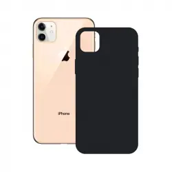 Ksix Soft Silicone Negra para iPhone 12 Mini