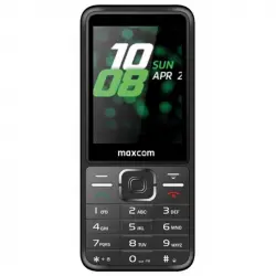 Maxcom Classic MM244 Teléfono Negro Libre