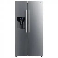 Midea MERS508FGE02 Frigorífico Americano E Acero Inoxidable