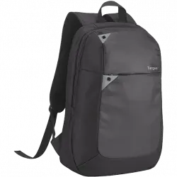 Mochila para portátil - Targus Intellect, Para portátiles 15.6", 16 l, Compartimento acolchado, Gris