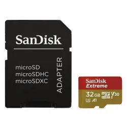 Sandisk Extreme MicroSDHC 32GB + Adaptador SD