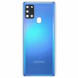 Tapa Batería Samsung Galaxy A21s Parte Trasera Original Samsung Azul