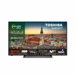 TV LED 139,7 cm (55") Toshiba 55UA3D63DG, 4K UHD, Smart TV