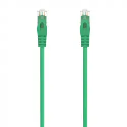 Aisens A145-0579 Cable de Red RJ45 UTP Cat 6A 50cm Verde