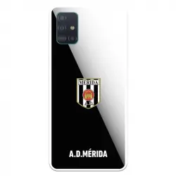Funda Para Samsung Galaxy A51 Del Mérida Escudo Bicolor - Licencia Oficial Mérida