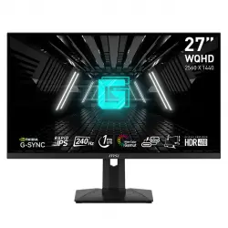 MSI - Monitor PC Gaming 69 cm (27') MSI G274QPX, 240 Hz WQHD Adaptive Sync.