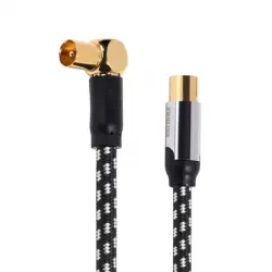Prolinx - Cable De Antena PT-X1 TV M/H Acodado, 1,5 Metros