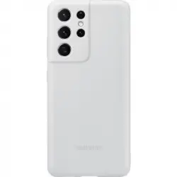 Samsung Funda de Silicona Gris Galaxy S21 Ultra