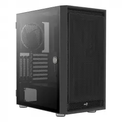 Aerocool Graphite Cristal Templado USB 3.0 Negro