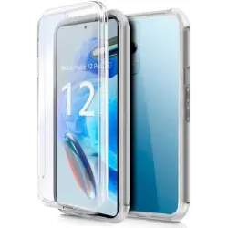 Cool Funda de Silicona 3D para Xiaomi Redmi Note 12 Pro 5G (Transparente Frontal + Trasera)