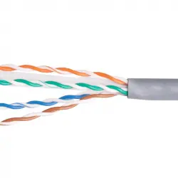 Equip Cable de Red Cat6 U/UTP (UTP) 100m Gris