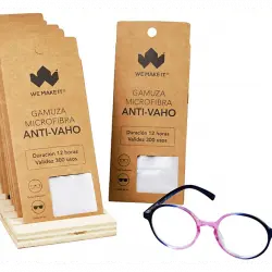 Gamuza - We Make It Anti-Vaho, Para gafas, 300 usos, Blanco