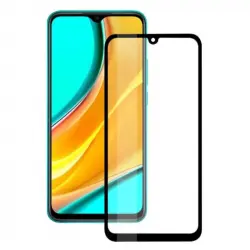 Ksix Protector de Pantalla Cristal Templado para Xiaomi Redmi 9A/9AT/9A Negro