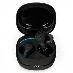 Ksix Satellite Auriculares Inalámbricos Bluetooth Negros