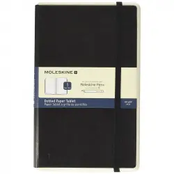 Moleskine Paper Tablet Cuaderno para Bolígrafo Digital 176 hojas Negro