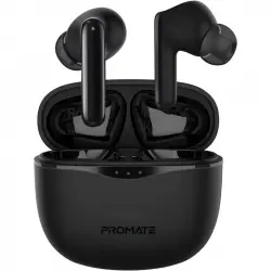 Promate Hybrid-ANC Auriculares Bluetooth Negros