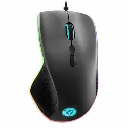 Ratón gaming - Lenovo Legion M500 RGB, Por cable, 16000 DPI, Negro